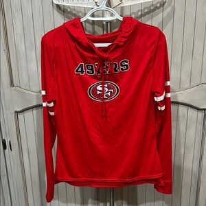 49ers Kids Red Hoodie